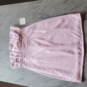 ALTAR'D STATE Strapless Ruched Chest Mini Dress Lavender size S NWT